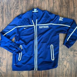 Pittsburgh Panthers Nike Dri-Fit Jacket Men's‎ Blue & Gold, XL Full Zip NCAA